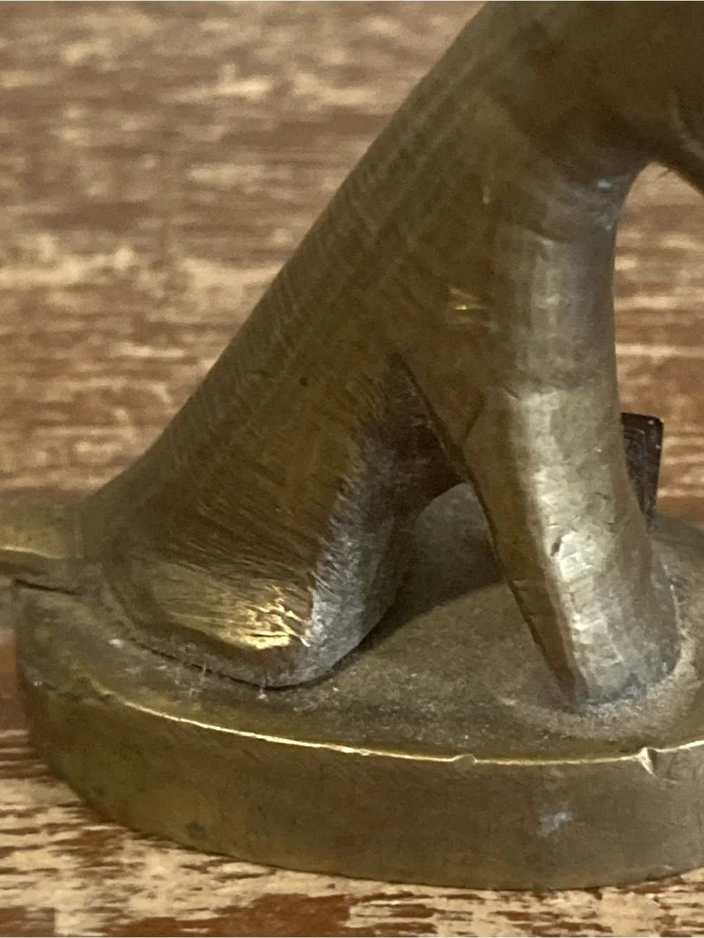 Metal Dog Place-card Holder Figurine Sculpture 1 5/8” Tall China - Picture 10 of 12